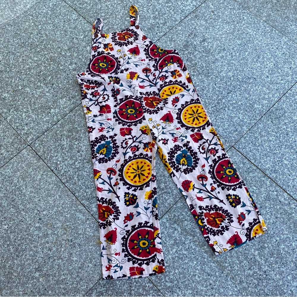 Boho floral jumpsuit